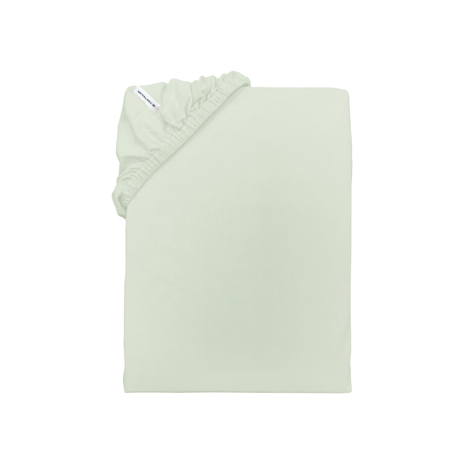 TOM TAILOR Jersey hoeslaken, 140-160 x 200 cm (Groen) afbeelding 1