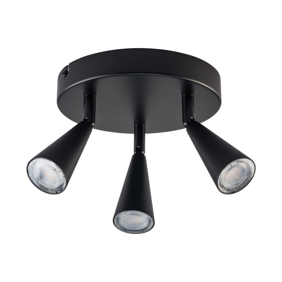 LIVARNO home LED-plafondlamp (Rond/zwart) afbeelding 1