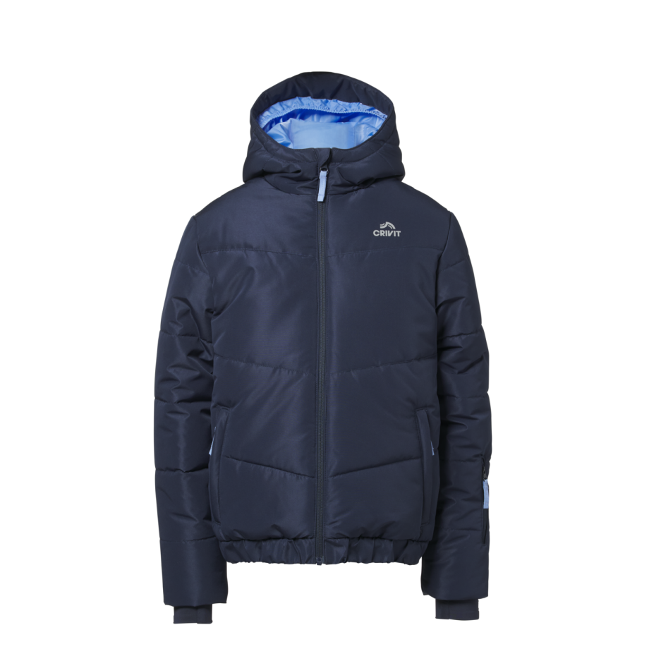 CRIVIT Kinder ski-jas (Marineblauw, 122/128) afbeelding 1