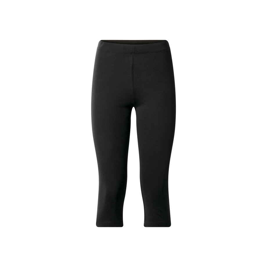 ESMARA Dames caprilegging (Zwart, XS (32/34)) ESMARA Dames caprilegging (Zwart, XS (32/34)) afbeelding 1