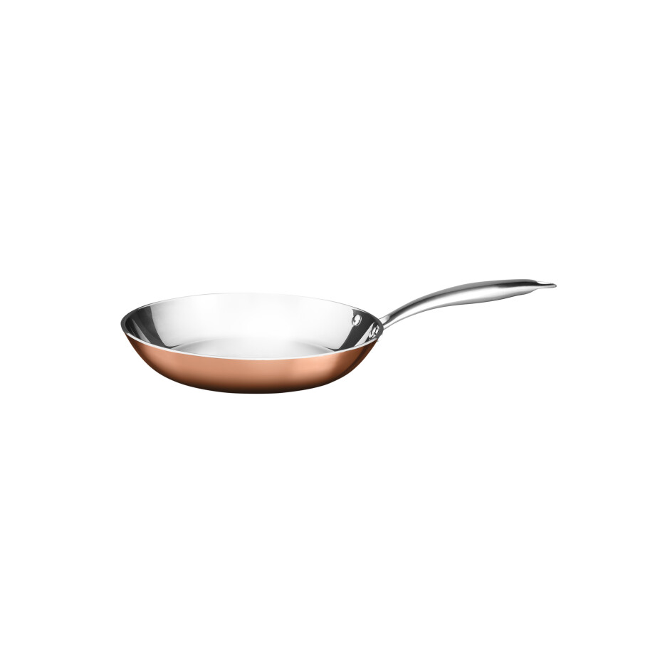 SILVERCREST RVS koekenpan met koperlaag, Ø24 cm SILVERCREST RVS koekenpan met koperlaag, Ø24 cm afbeelding 1