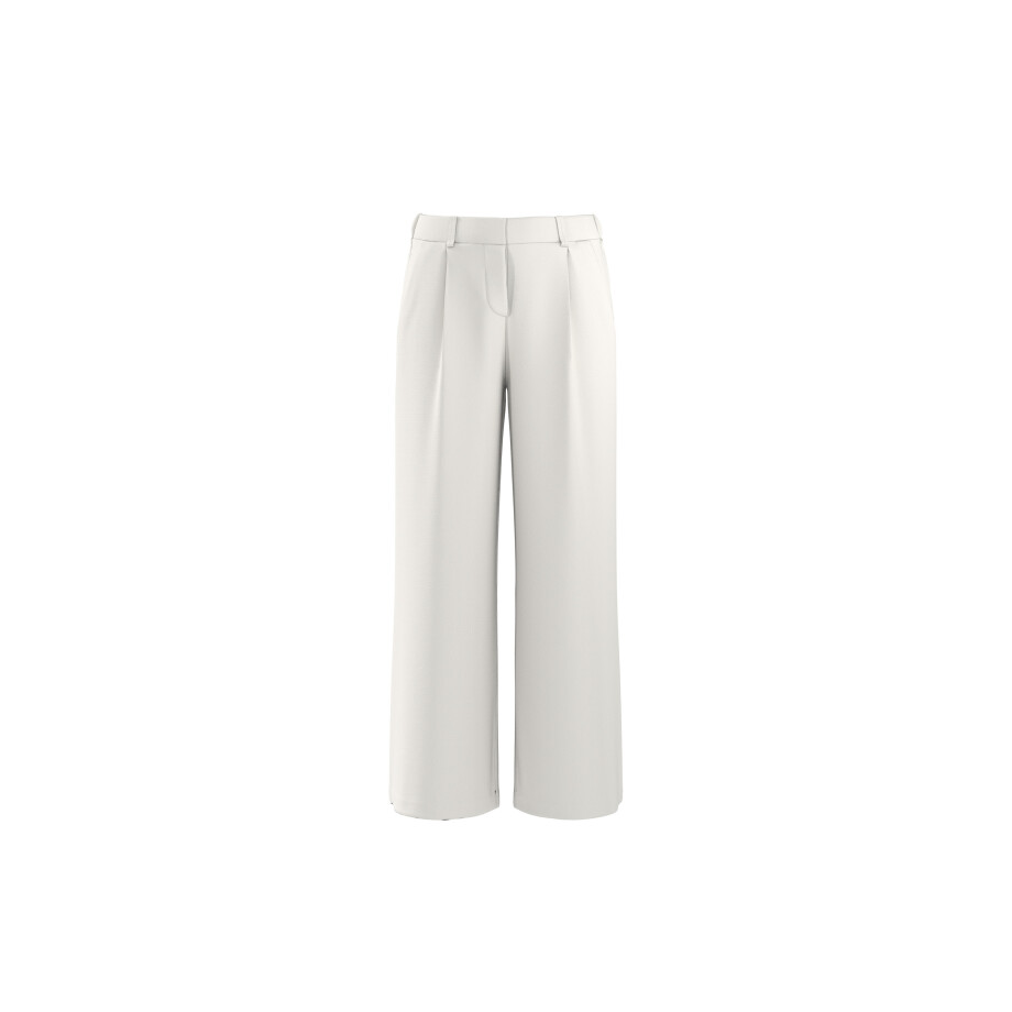 ESMARA Dames broek, wide leg (Wit, L (44/46)) ESMARA Dames broek, wide leg (Wit, L (44/46)) afbeelding 1