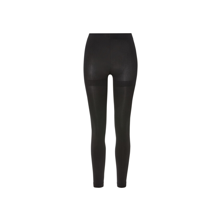 esmara Dames thermolegging of panty (Zwart legging, M (40/42), Zwart) afbeelding 1