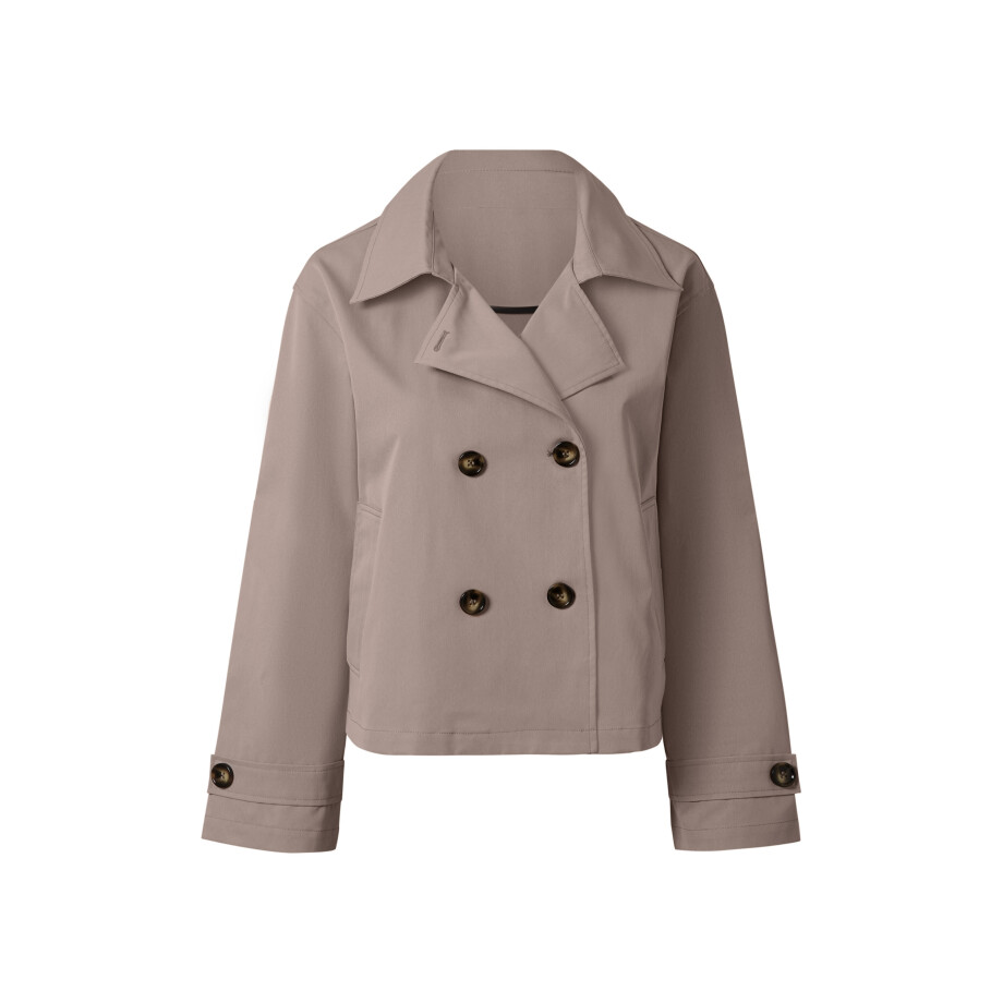 esmara Dames trenchcoat (Beige, 36) afbeelding 1