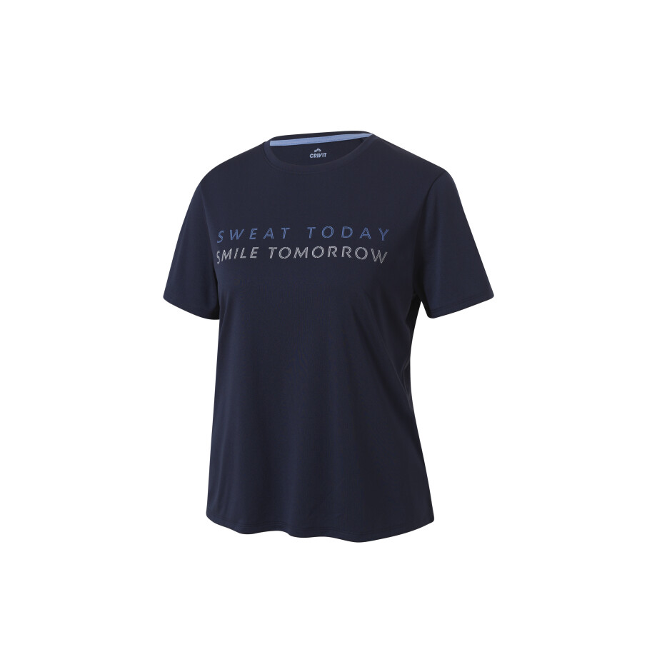 CRIVIT Dames sportshirt (Marineblauw, M (40/42)) afbeelding 1