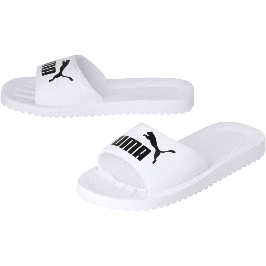 Puma Dames badslippers Purecat (Wit, 38) afbeelding 1