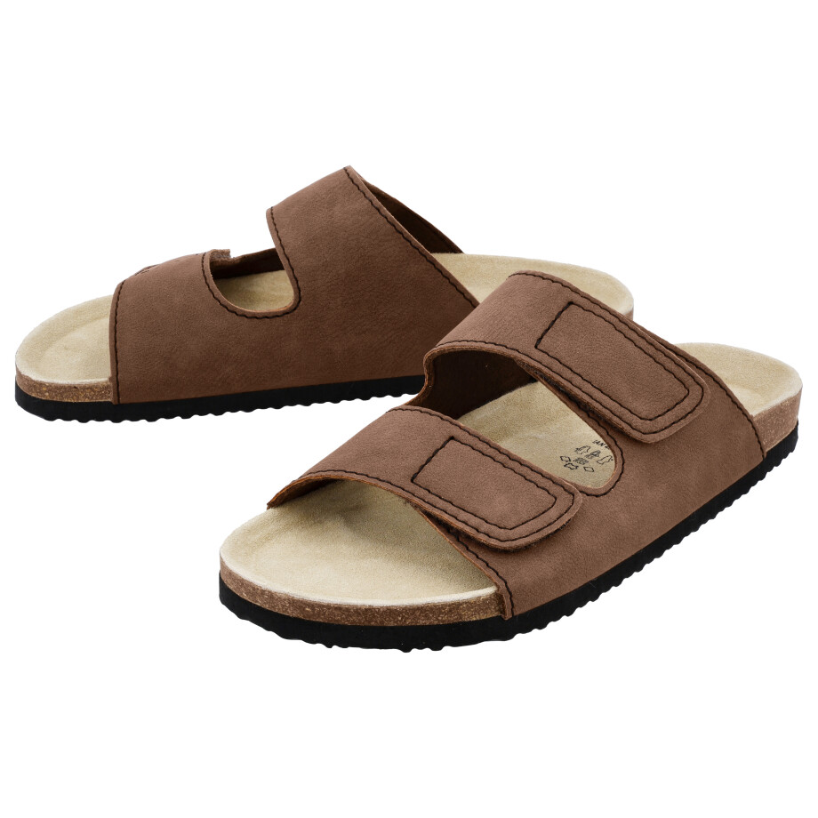 esmara Heren slippers (Bruin, 43) afbeelding 1