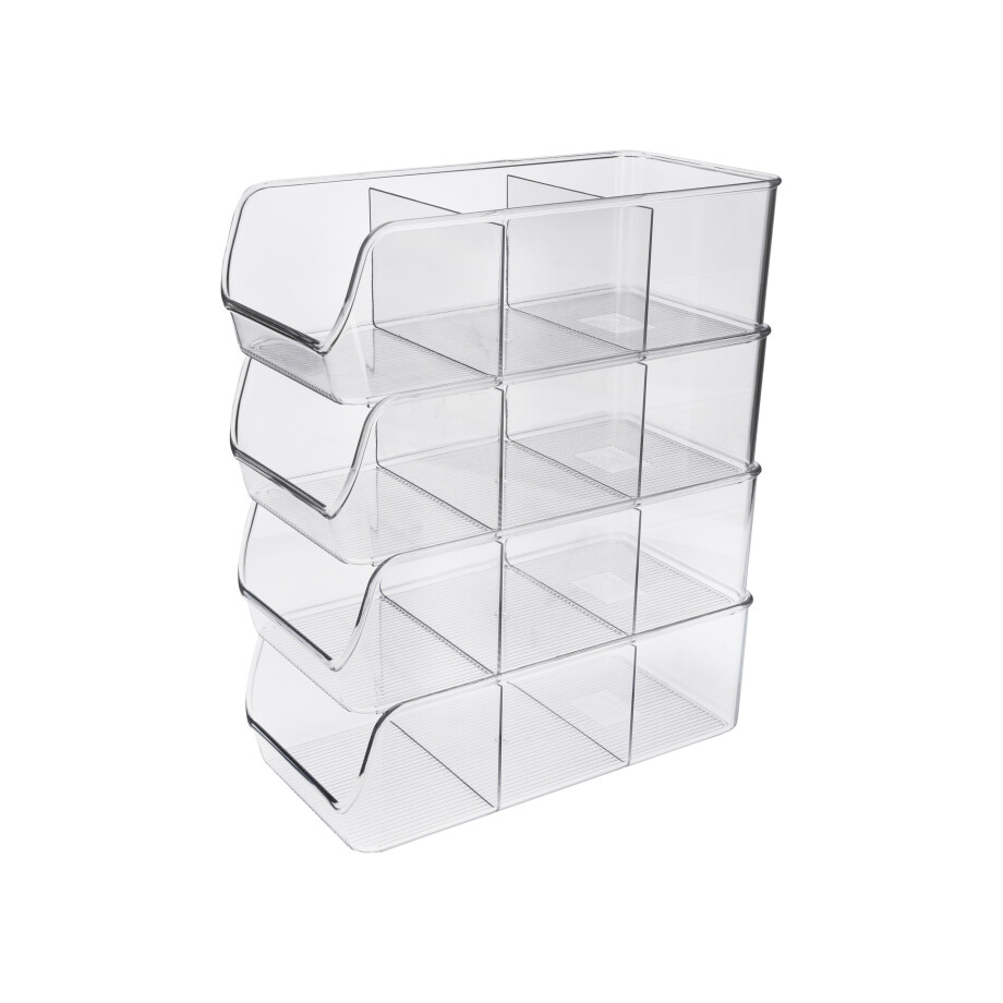 SILVERCREST Koelkast organizers (Met 3 vakken) afbeelding 