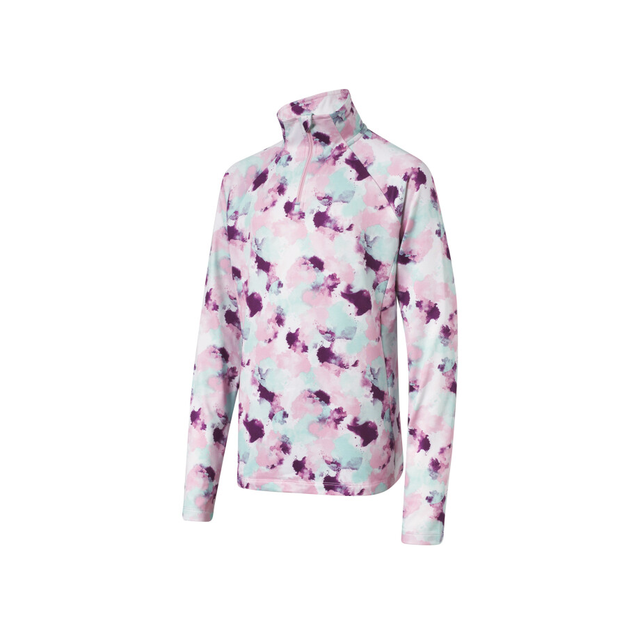 CRIVIT Kinder thermoshirt (158/164, wit/roze/mint) CRIVIT Kinder thermoshirt (158/164, wit/roze/mint) afbeelding 1