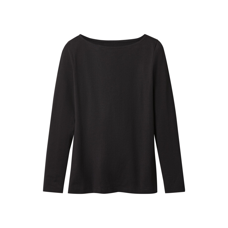 esmara Dames longsleeve (Zwart, S (36/38)) esmara Dames longsleeve (Zwart, S (36/38)) afbeelding 1