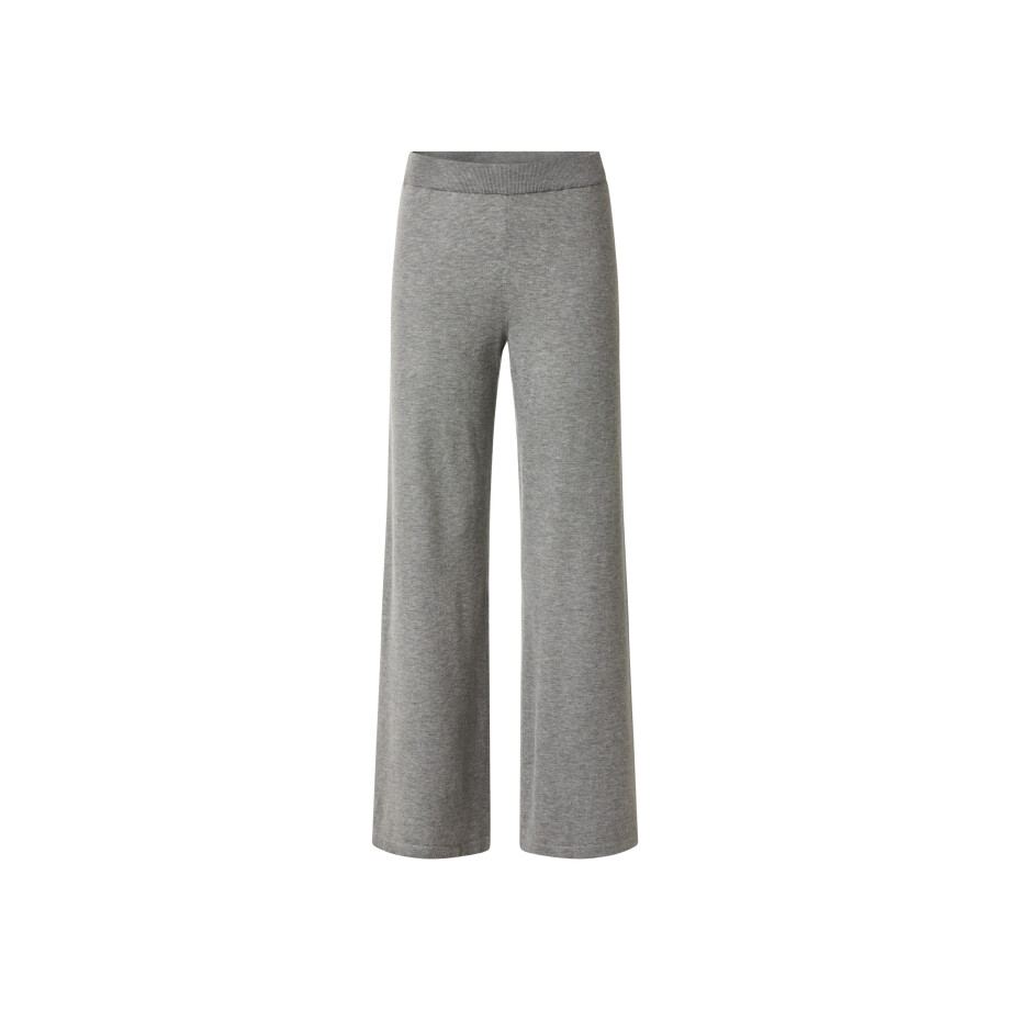 esmara Gebreide dames broek (Grijs, XS (32/34)) esmara Gebreide dames broek (Grijs, XS (32/34)) afbeelding 1