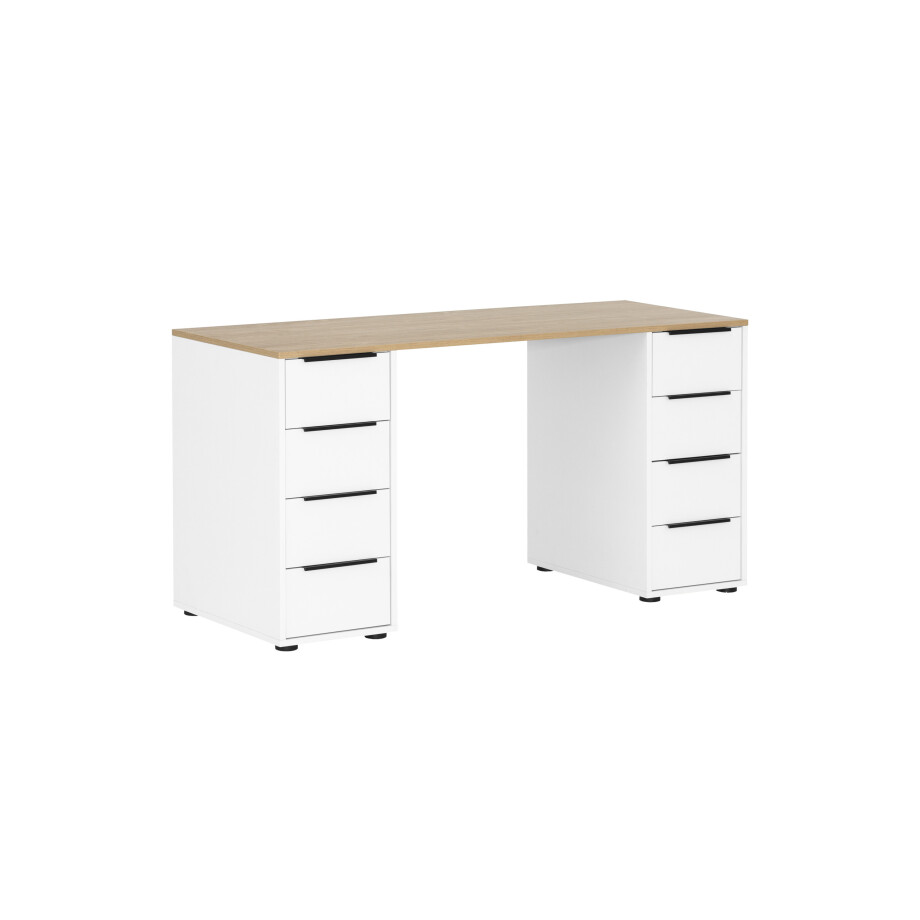Schildmeyer Bureau Elma (mat wit) Schildmeyer Bureau Elma (mat wit) afbeelding 1