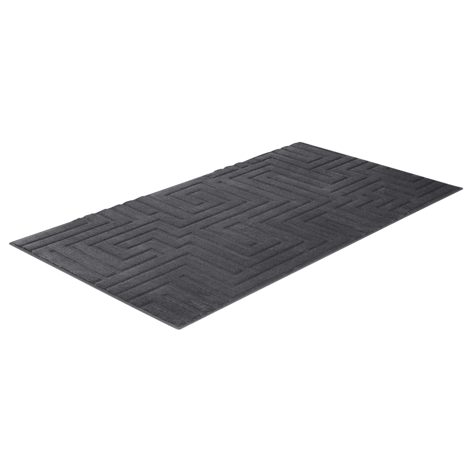 LIVARNO home Hoogpolig vloerkleed 150 x 80 cm (Antraciet) afbeelding 1