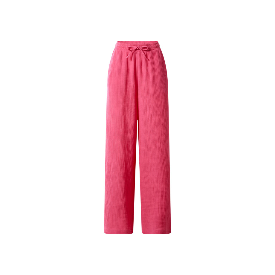 ESMARA Mousseline dames broek (Roze, S (36/38)) afbeelding 1
