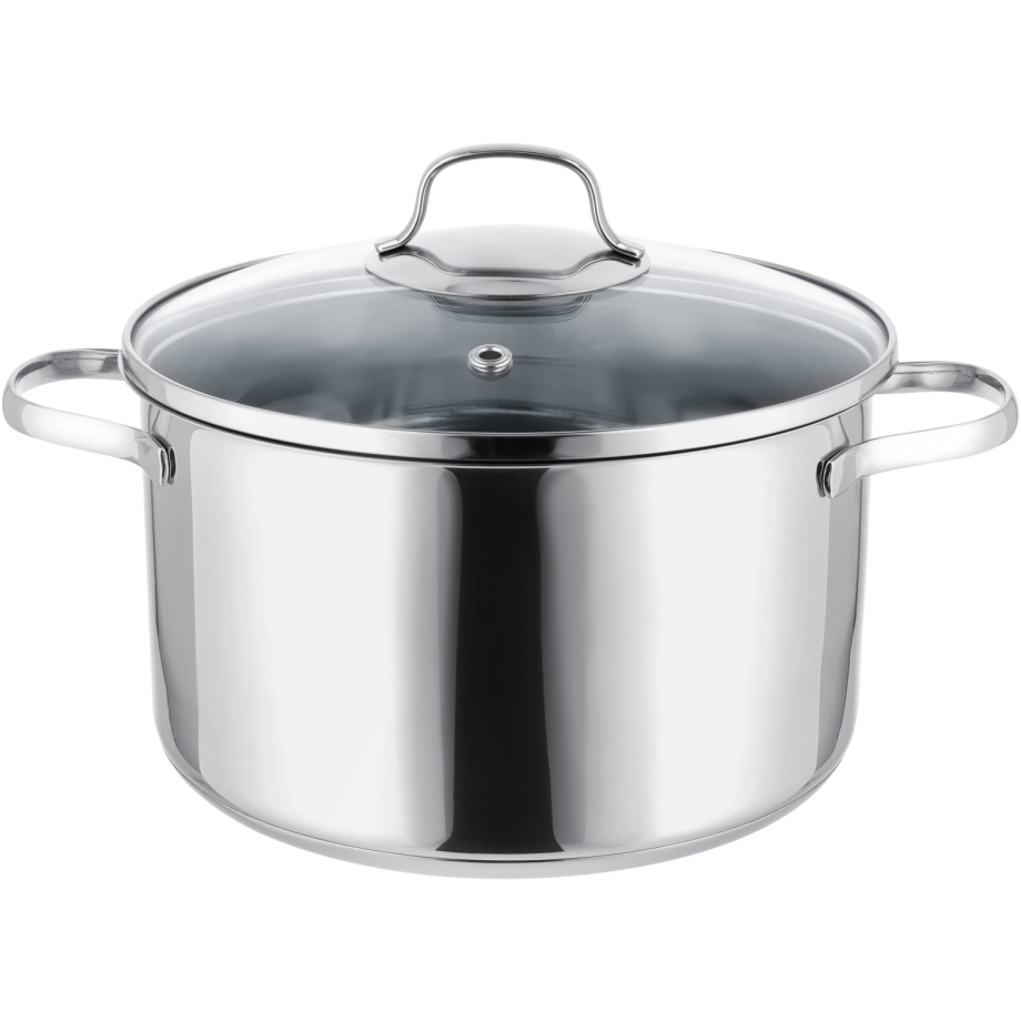 SILVERCREST RVS kookpan, Ø24 cm, met glazen deksel afbeelding 1