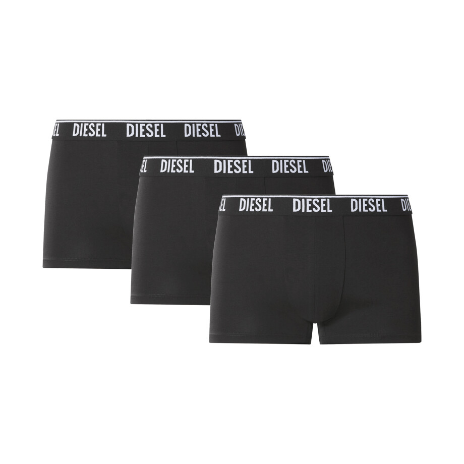 DIESEL Set van 3 heren boxers (Zwart, L) afbeelding 1