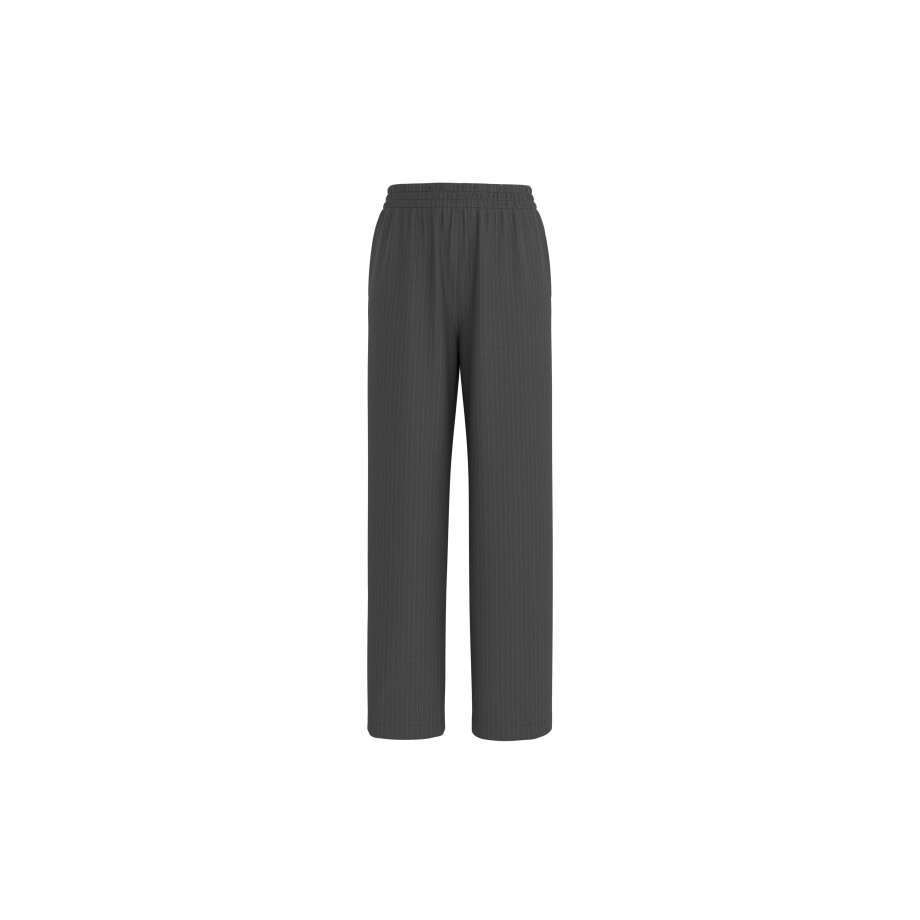 ESMARA Dames broek, wide leg (Antraciet, L (44/46)) afbeelding 1