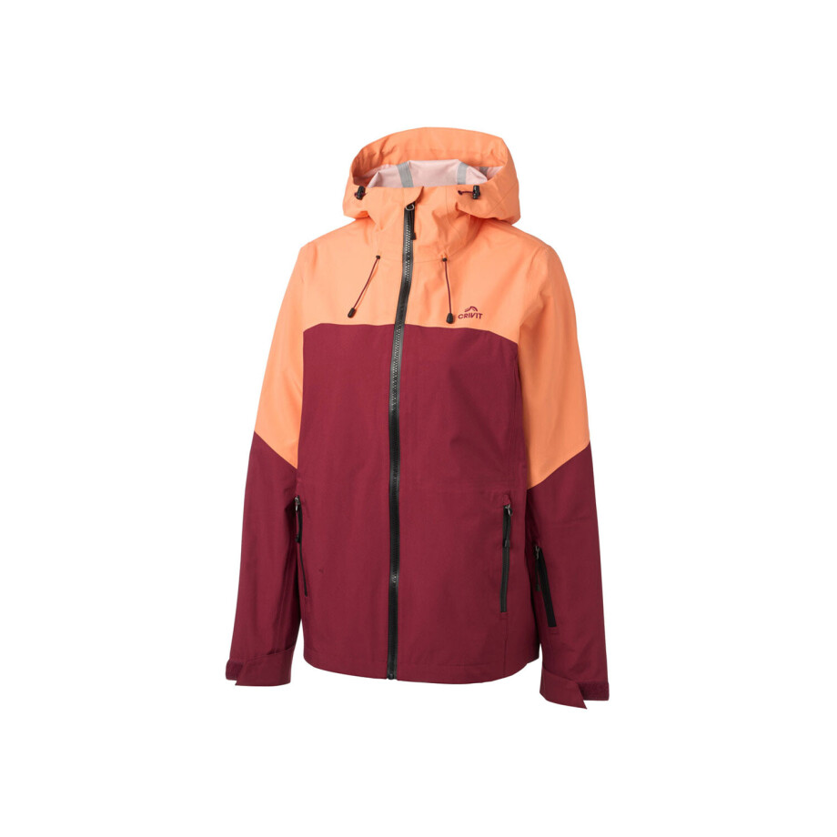 CRIVIT Dames ski-jas Premium (Rood/oranje, S (36/38)) afbeelding 1
