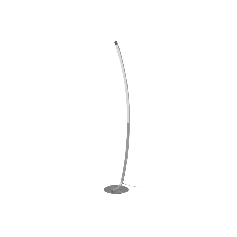 LIVARNO home Staande lamp met touchdimmer (Strik/grijs) afbeelding 