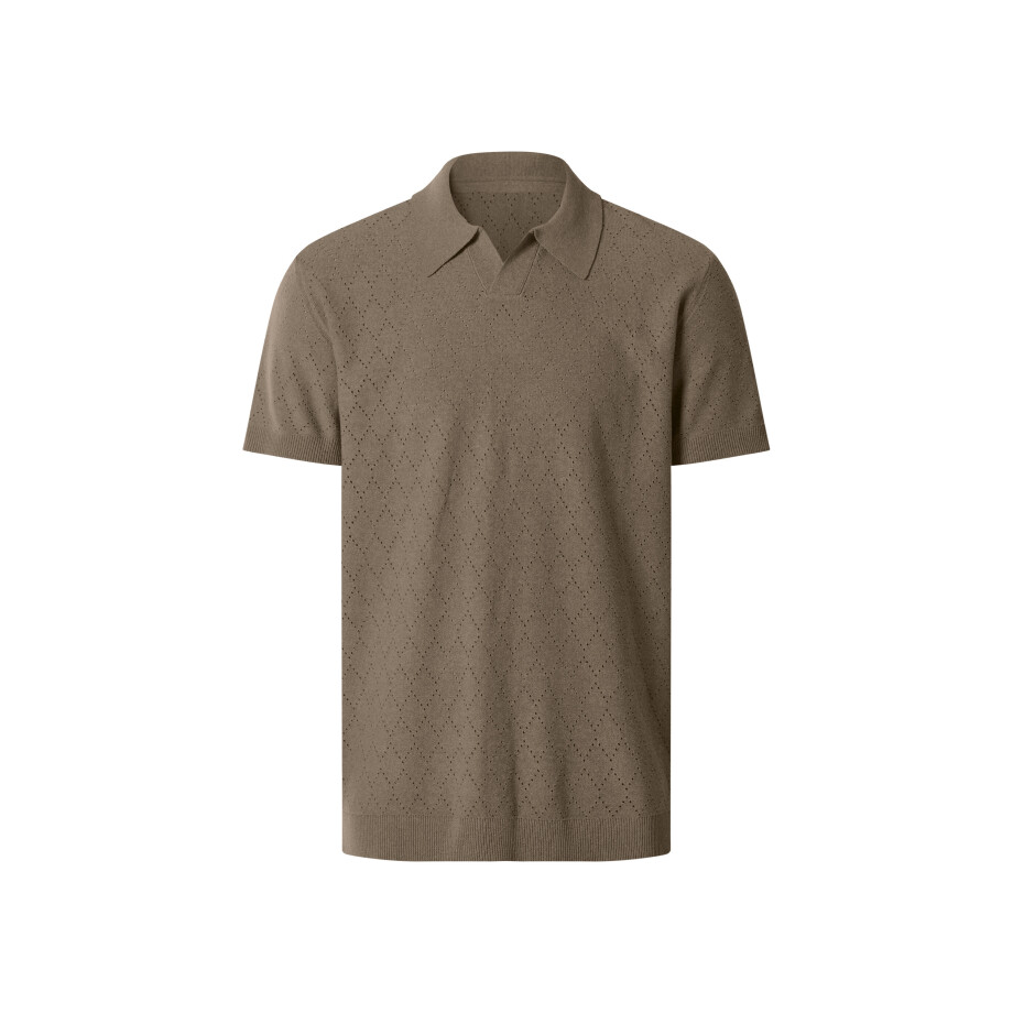 esmara Men Heren polo (Beige, L) esmara Men Heren polo (Beige, L) afbeelding 1