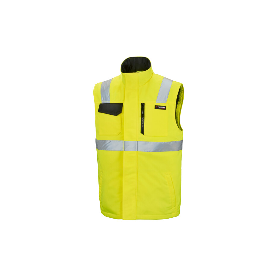 PARKSIDE PERFORMANCE Heren softshell bodywarmer, reflecterend (Geel, L) afbeelding 1