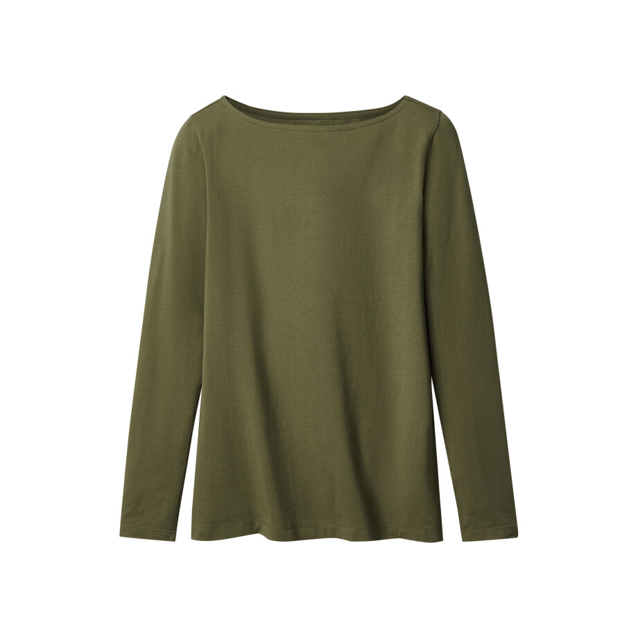 esmara Dames longsleeve (Groen, M (40/42)) esmara Dames longsleeve (Groen, M (40/42)) afbeelding 1