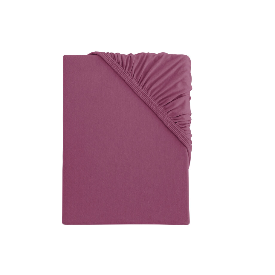 LOOKS BY WOLFGANG JOOP Jersey hoeslaken, 90-100 x 200 cm (Roze) LOOKS BY WOLFGANG JOOP Jersey hoeslaken, 90-100 x 200 cm (Roze) afbeelding 1