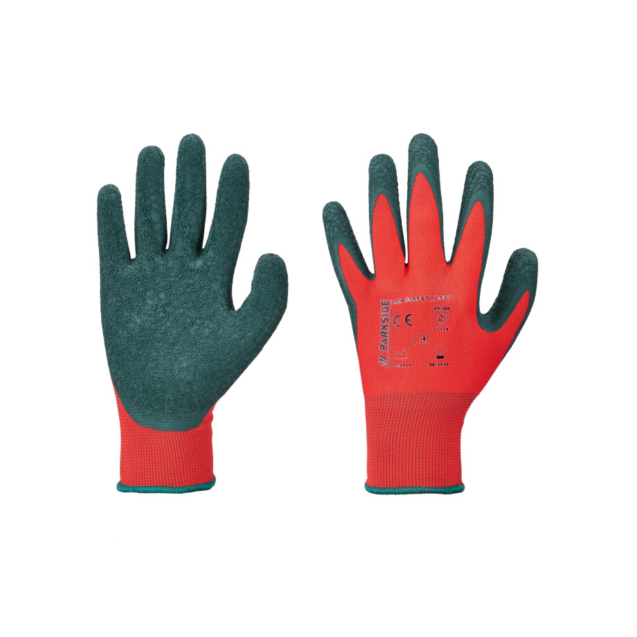 PARKSIDE Tuinhandschoenen (Groen/rood, 7) afbeelding 1