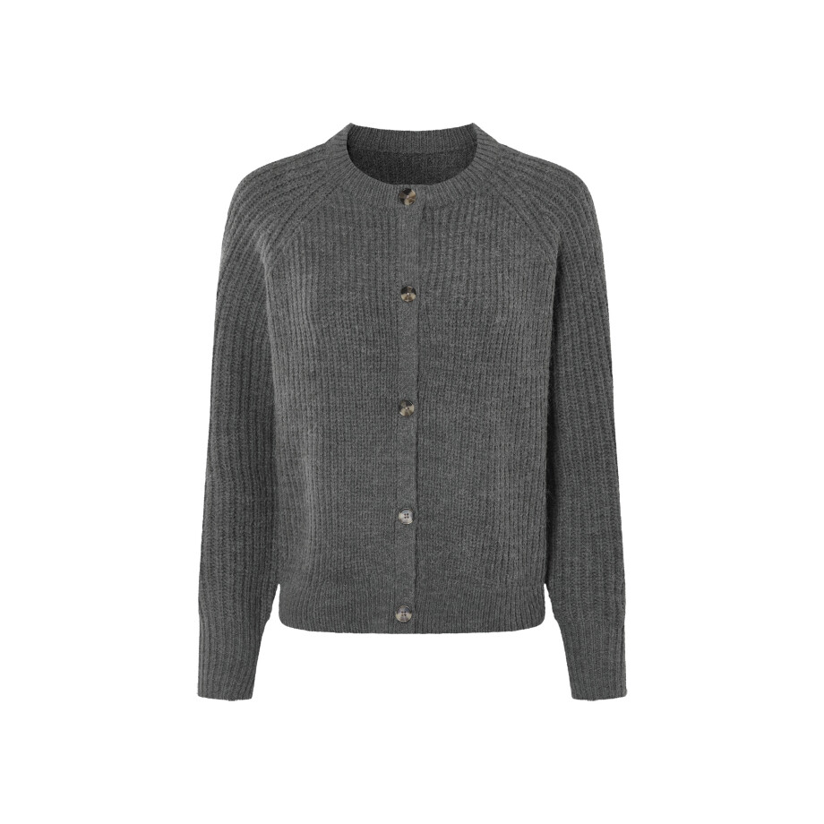 esmara Gebreid dames vest (Grijs, XS (32/34)) afbeelding 1