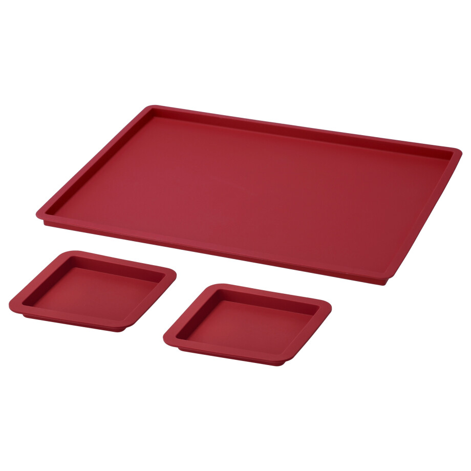 SILVERCREST Siliconen bakaccessoires (Bakmat set van 3) afbeelding 