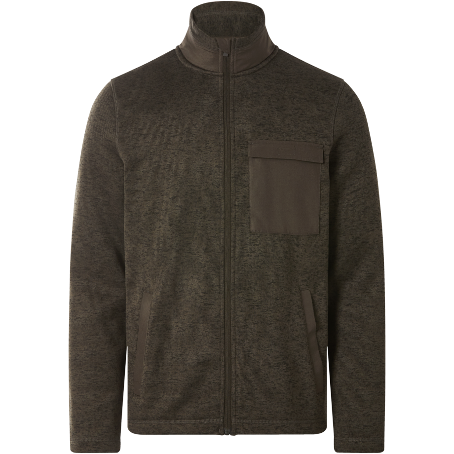 ESMARA MEN Heren gebreid fleecevest (Bruin, L) ESMARA MEN Heren gebreid fleecevest (Bruin, L) afbeelding 1