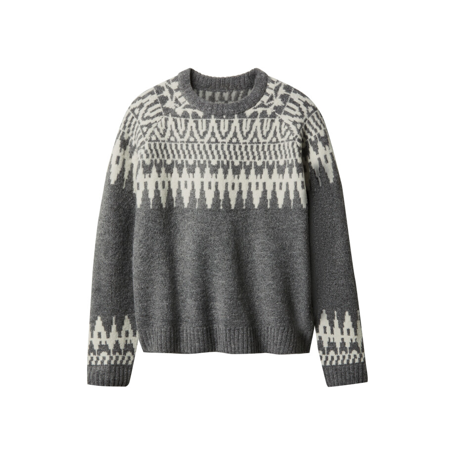 esmara Gebreide dames trui (Grijs, L (44/46)) esmara Gebreide dames trui (Grijs, L (44/46)) afbeelding 1