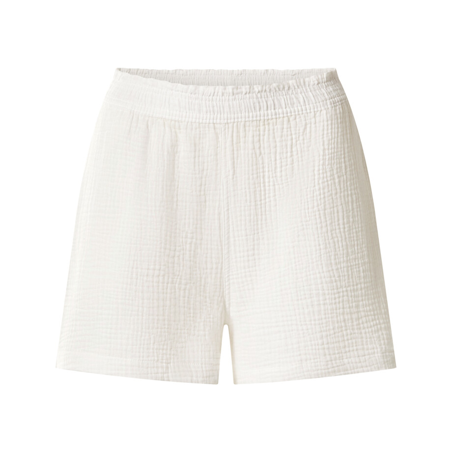 esmara Korte mousseline dames broek (Wit, M (40/42)) afbeelding 1