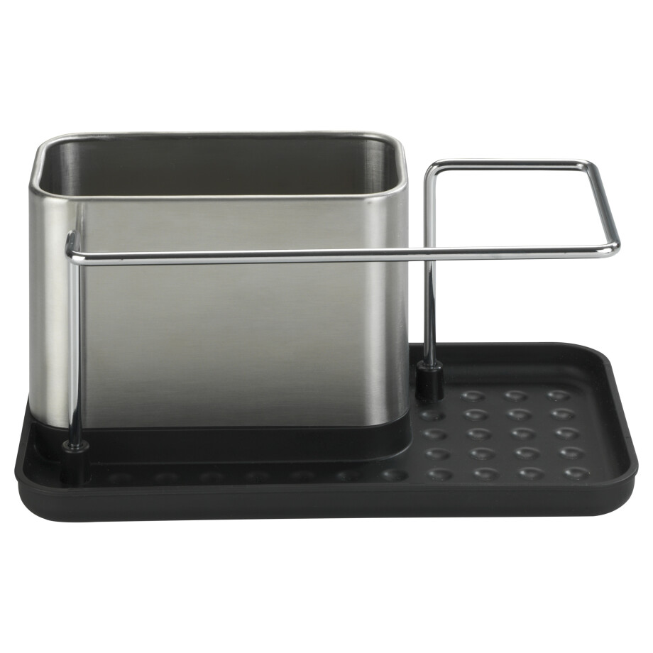 Wenko Wasbakorganizer (rechthoekig/roestvrij staal) Wenko Wasbakorganizer (rechthoekig/roestvrij staal) afbeelding