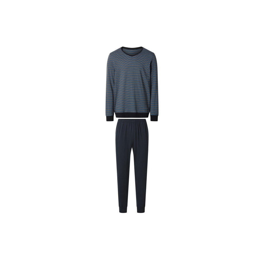 esmara Men Heren pyjama (Marineblauw, XXL) afbeelding 1