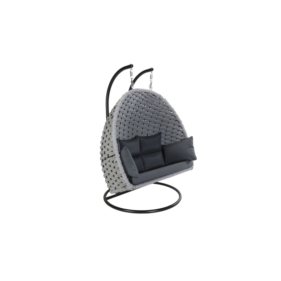 HOME DELUXE Hangstoel met frame Cadeira (2-zits) afbeelding 1