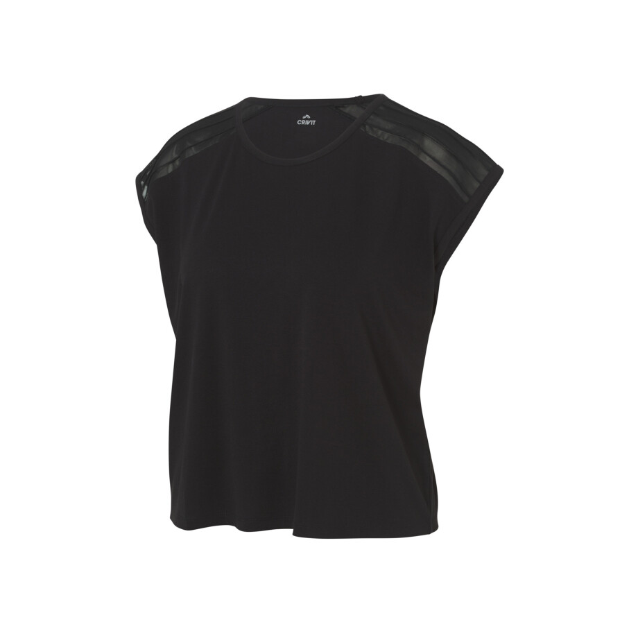 CRIVIT Dames sportshirt (Zwart, XS (32/34)) CRIVIT Dames sportshirt (Zwart, XS (32/34)) afbeelding 1