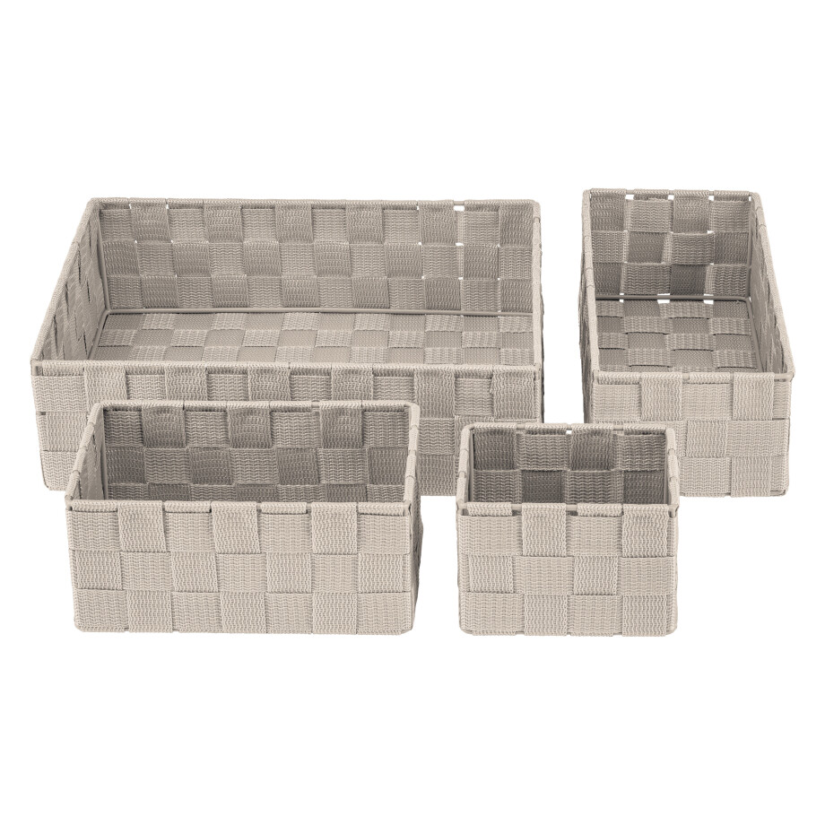 LIVARNO home Opbergmanden of organizer (Organizer, Beige) LIVARNO home Opbergmanden of organizer (Organizer, Beige) afbeelding 1