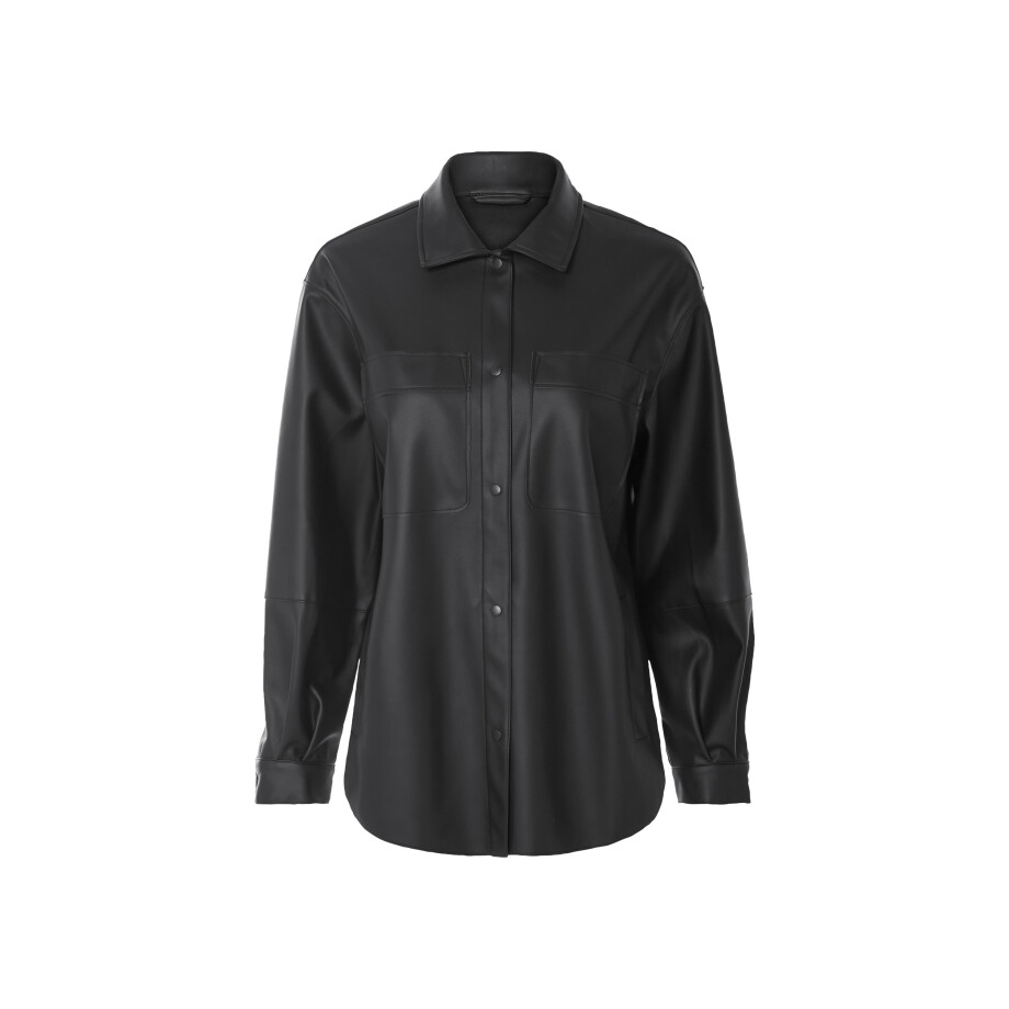 esmara Dames overshirt (Zwart, XS (32/34)) afbeelding 1