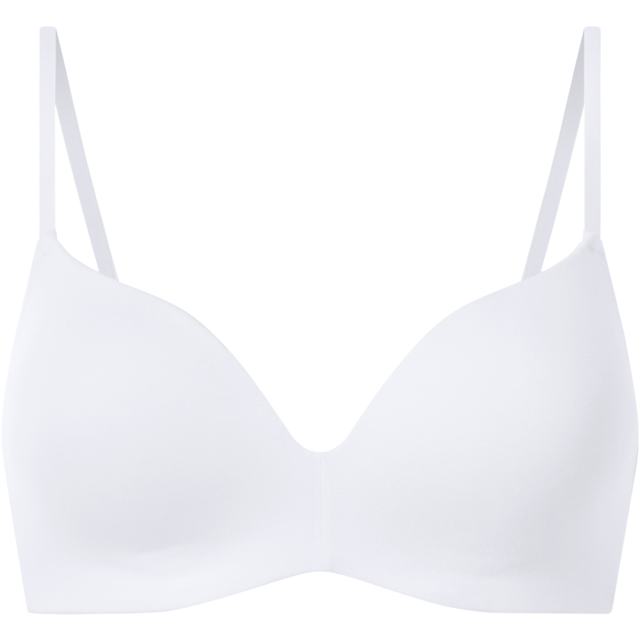 ESMARA Dames soft-bh, zonder beugels (Wit, 80B) afbeelding 1