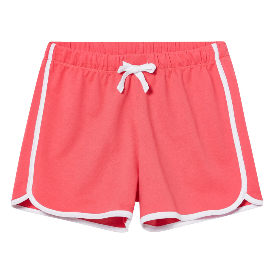 pepperts! Korte kinder broek (Rood, 134/140) afbeelding 1
