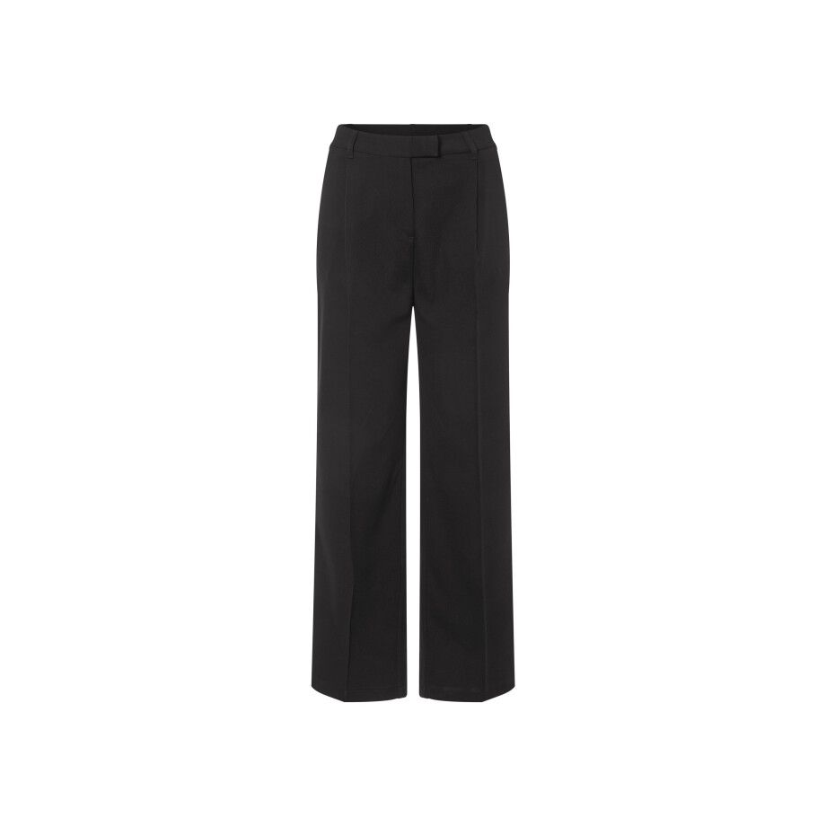 esmara Dames broek - Wide Leg (Zwart, 40) afbeelding 1
