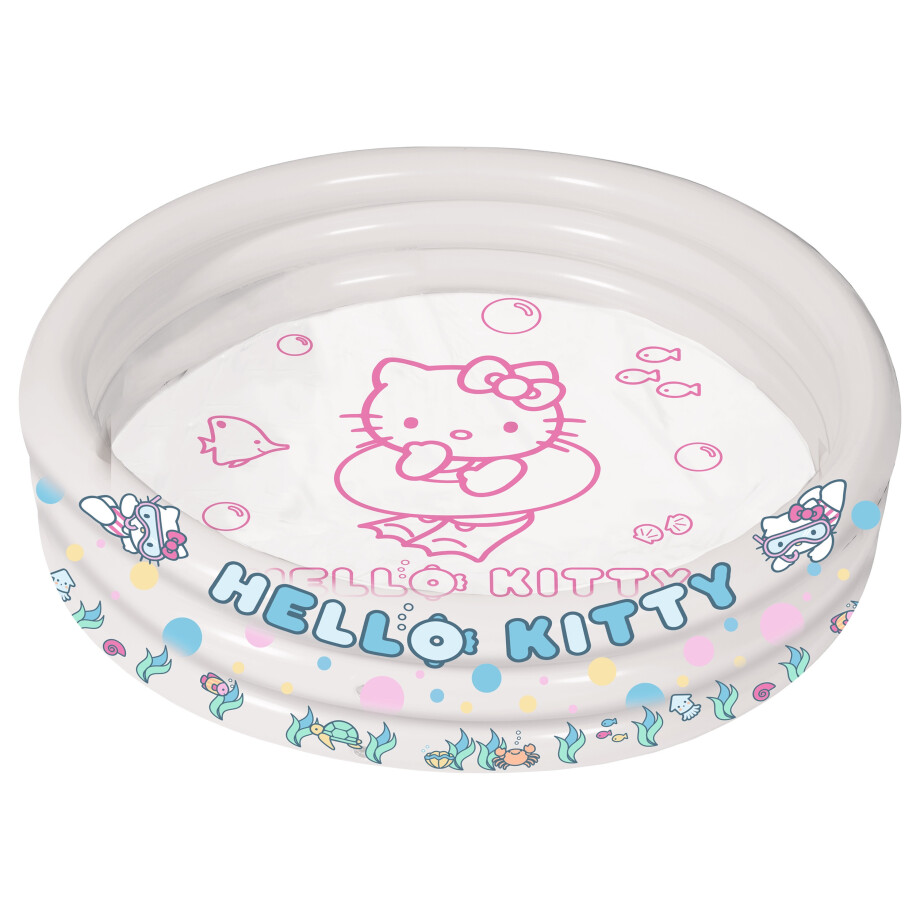 HELLO KITTY 3-Ring-Zwembad, transparant, 150 x 25 cm. afbeelding 1