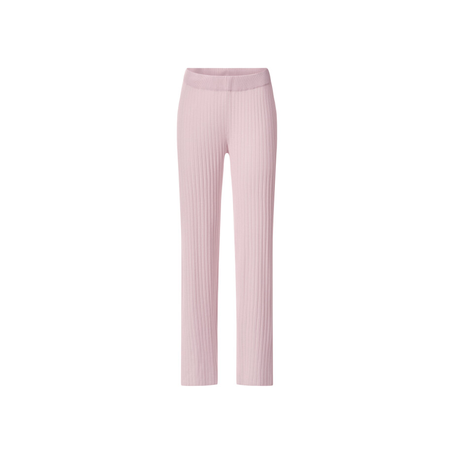 esmara Gebreide dames broek (Roze, XS (32/34)) esmara Gebreide dames broek (Roze, XS (32/34)) afbeelding 1