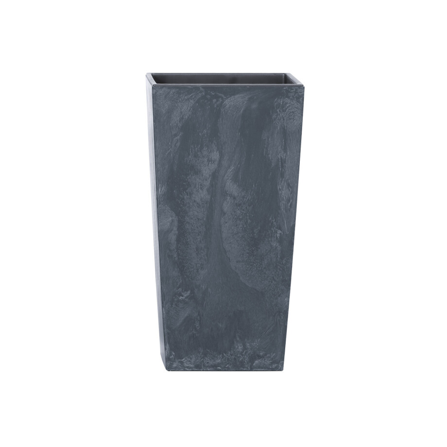 Prosperplast Bloempot (Antraciet in betonlook, 22 x 22 x 42 cm) afbeelding 1