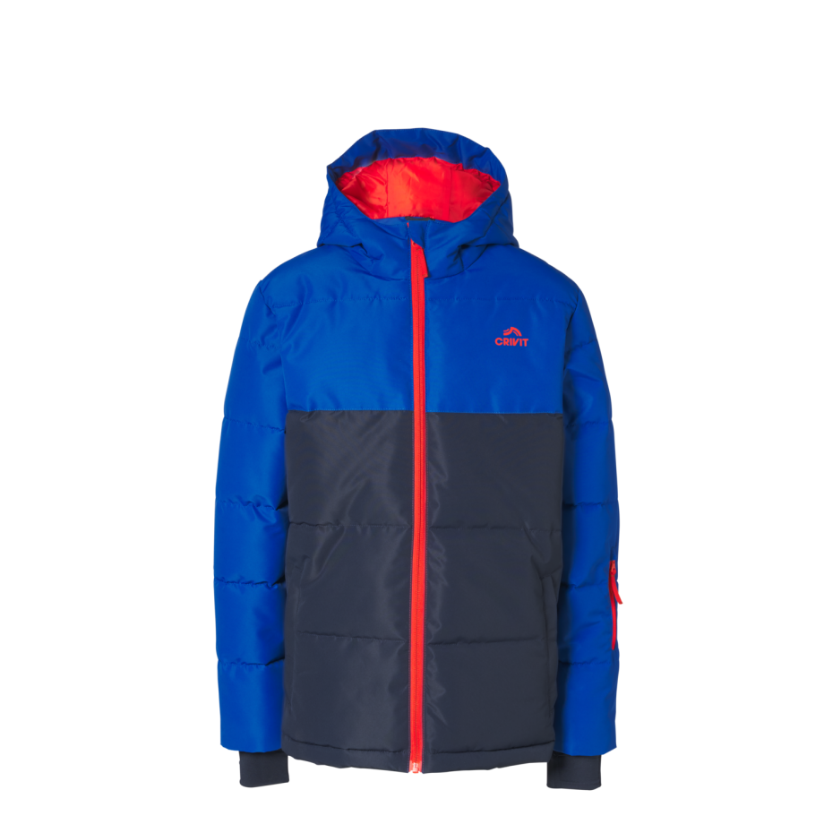 CRIVIT Kinder ski-jas (Blauw/donkerblauw, 134/140) CRIVIT Kinder ski-jas (Blauw/donkerblauw, 134/140) afbeelding 1