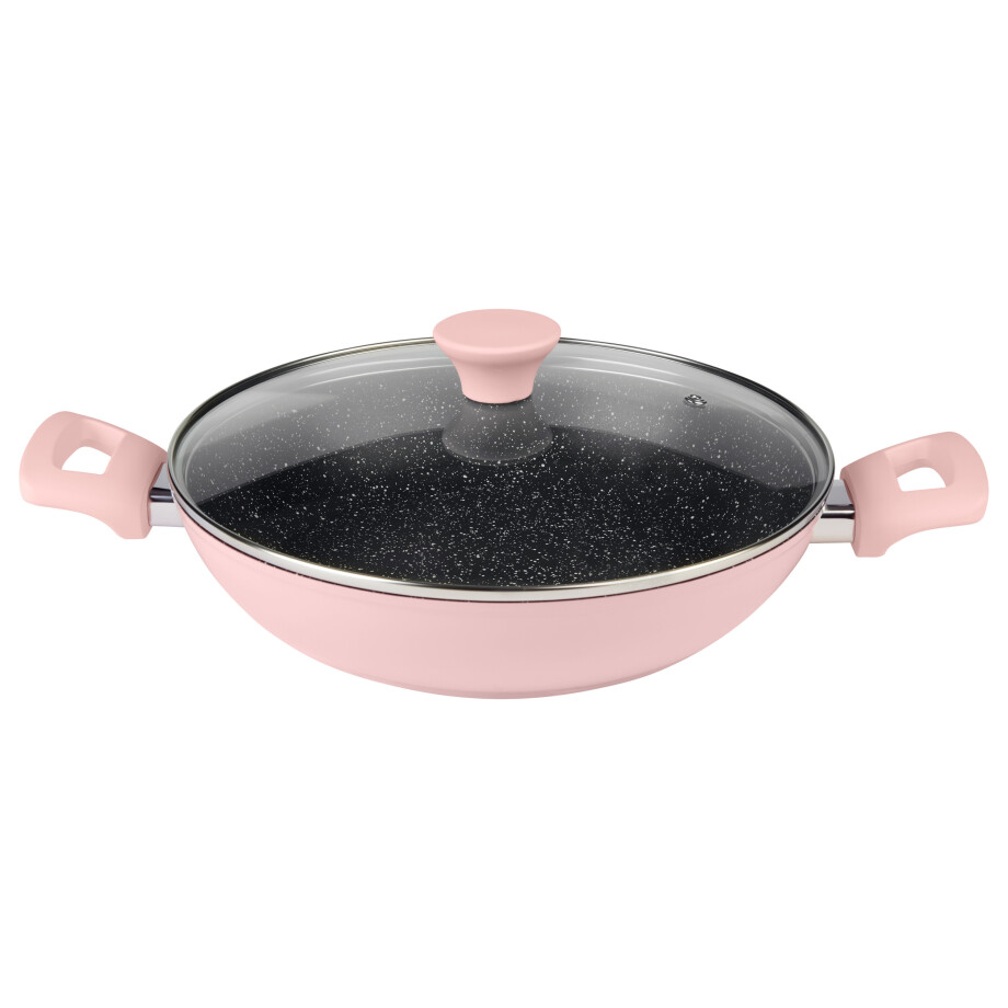 SILVERCREST Serveerpan Ø28 cm (Roze) SILVERCREST Serveerpan Ø28 cm (Roze) afbeelding 1