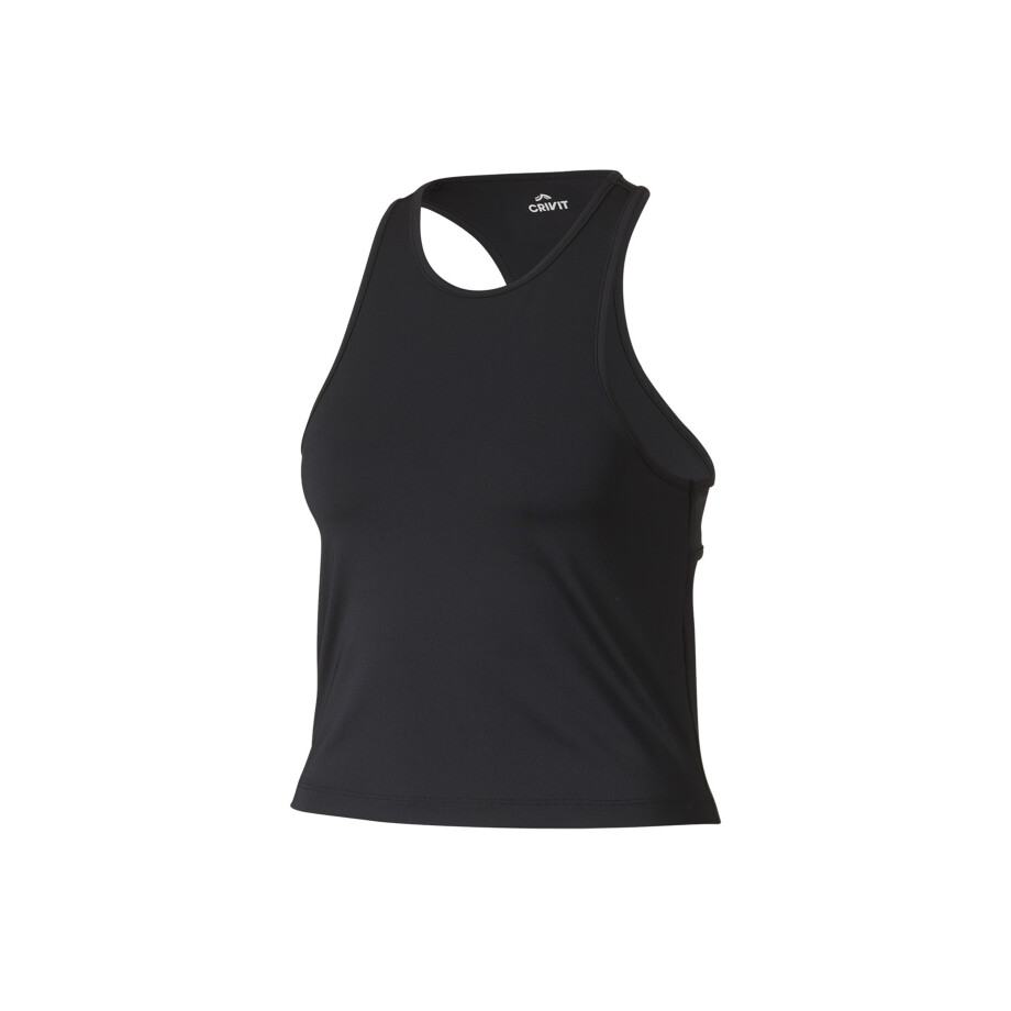 CRIVIT Dames sporttop (Zwart, XS (32/34)) afbeelding 1