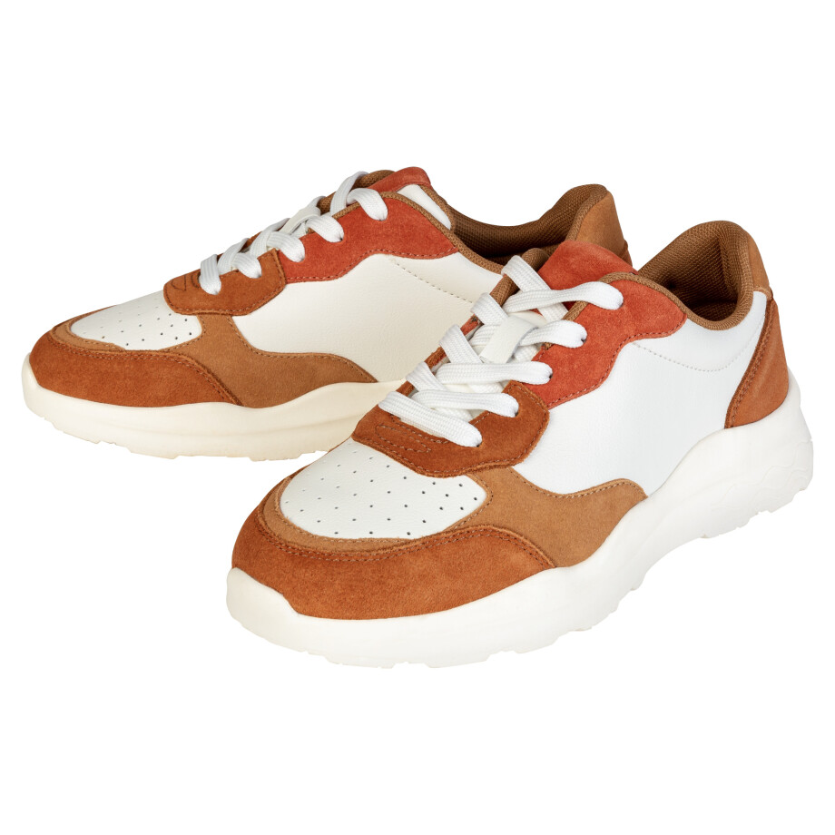 esmara Dames schoenen (Wit/bruin, 37) afbeelding 1