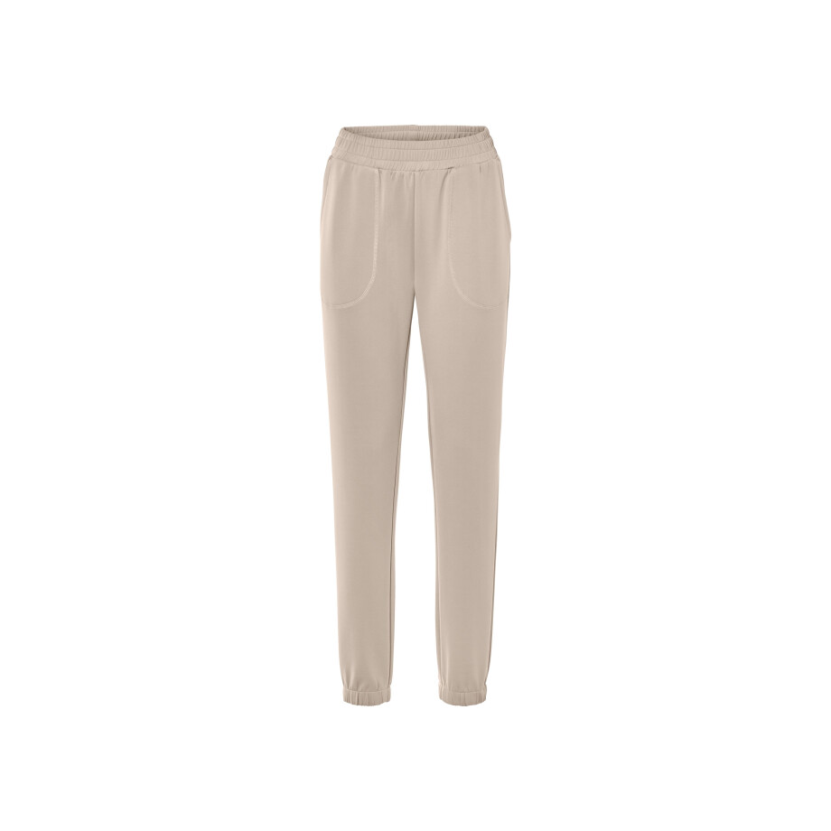 esmara Dames loungebroek (Beige, M (40/42)) afbeelding 1